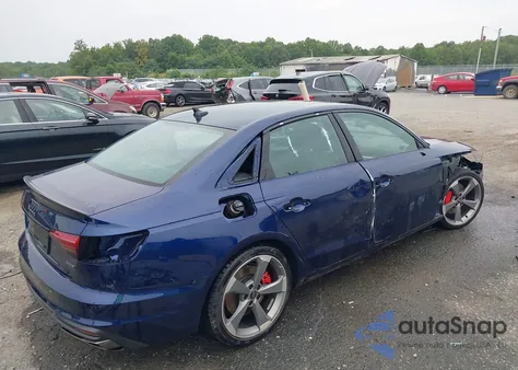 2024 Audi A4 Premium Plus 45 Tfsi S Line Quattro S Tronic z USA, uszkodzony, nr VIN WAUEAAF4XRN010275